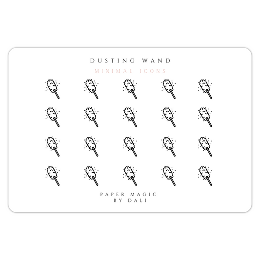 Dusting Wand Minimal Icons