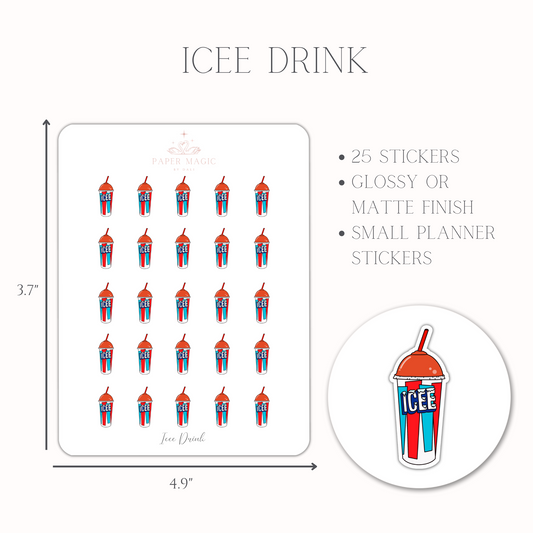 Slushie Icon Stickers