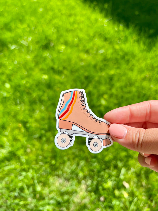 Roller Skates Vinyl Sticker